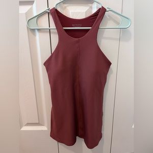 Athleta ribbed racer back tank. Size small